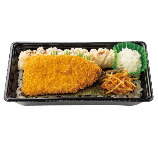 さんまフライのり弁当