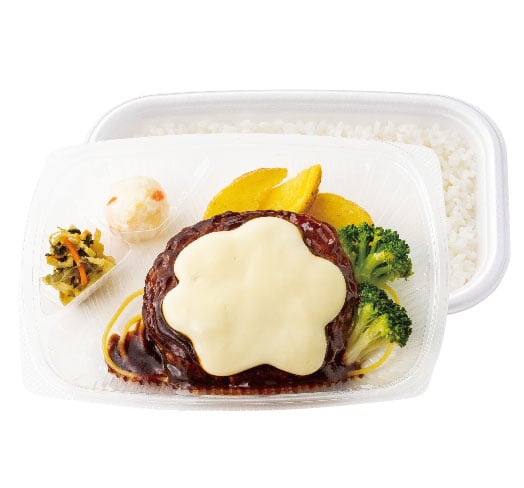 チーズハンバーグ弁当