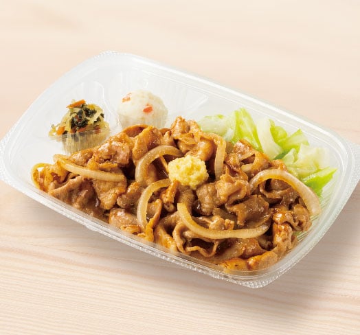 Wしょうが焼き(肉２倍)　おかずのみ