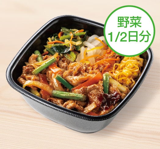 肉増し焼肉ビビンバ