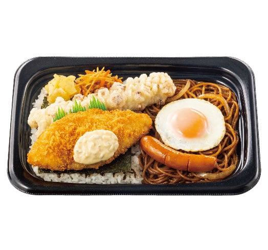 BIGのりタル弁当（ソース焼きスパ）