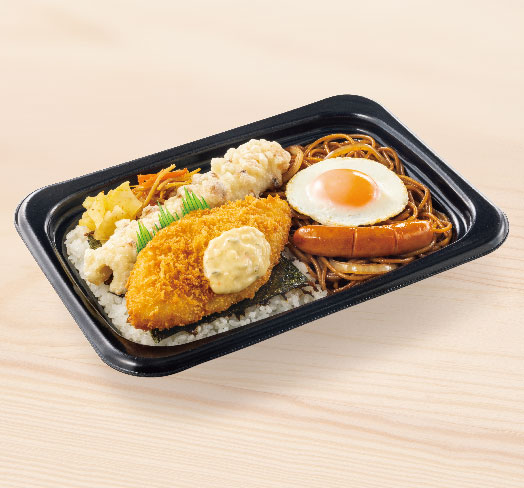 BIGのりタル弁当（ソース焼きスパ）