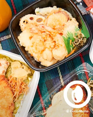 ほっともっとのお弁当を食べるイメージ画像五枚目