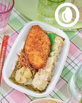 ほっともっとのお弁当を食べるイメージ画像六枚目